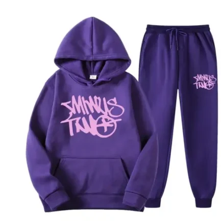 Purple Basic Pink Basic Tracksuit